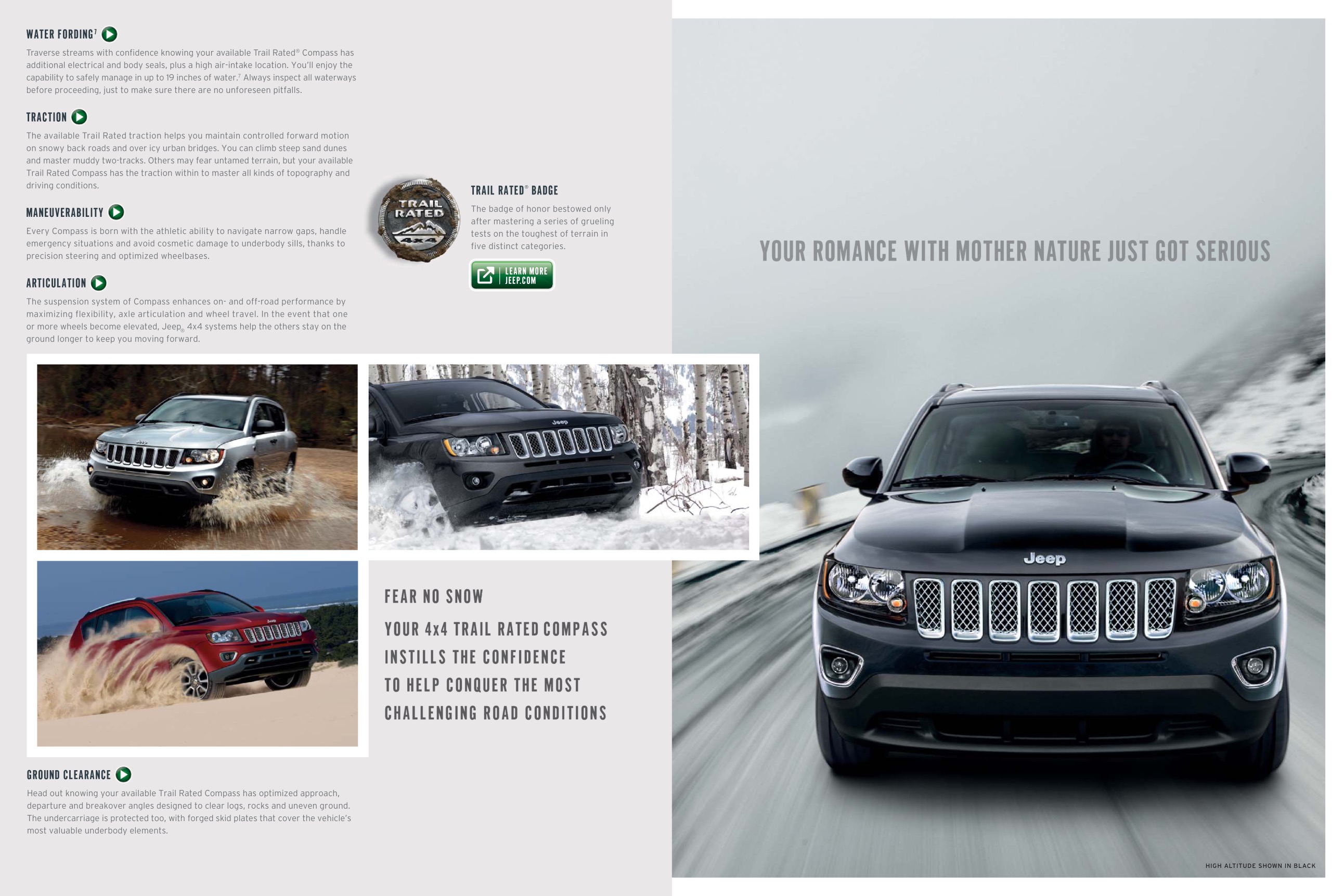 2015 Jeep Compass Brochure Page 12